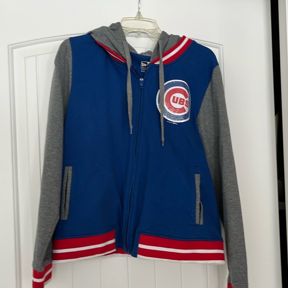 Cubs zip jacket with hood